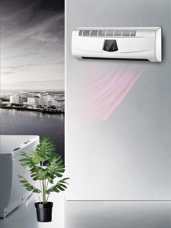 Máy sưởi treo tường BPT-2000B 5806L-A có màn hình hình quạt