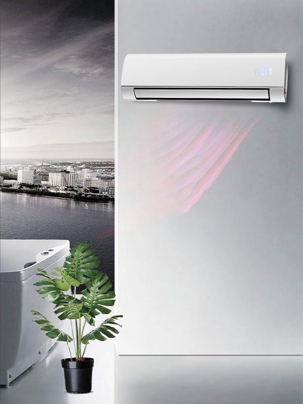 Máy sưởi treo tường hình ảnh BPT-2000B 8801L HQ có màn hình hiển thị nhiệt độ